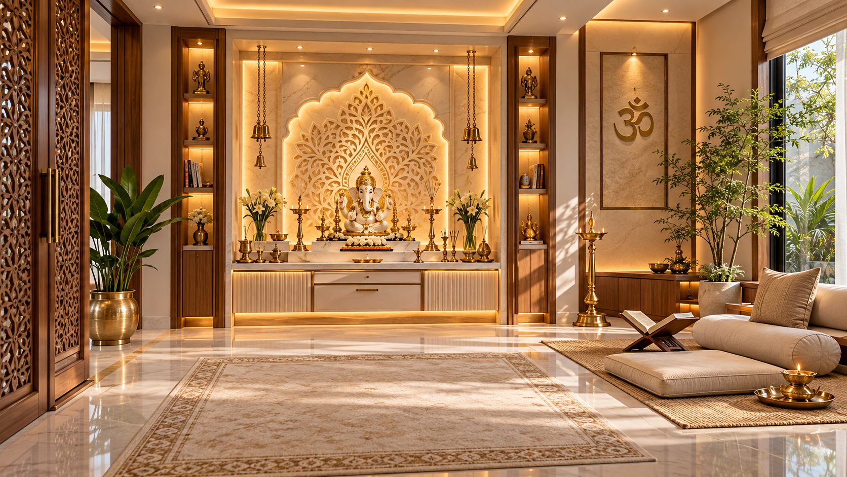 The Sacred Sanctuary - Luxury Puja Rooms &amp; Meditation Spaces
