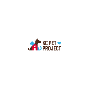 KC Pet Project logo featuring colorful dog and cat silhouettes