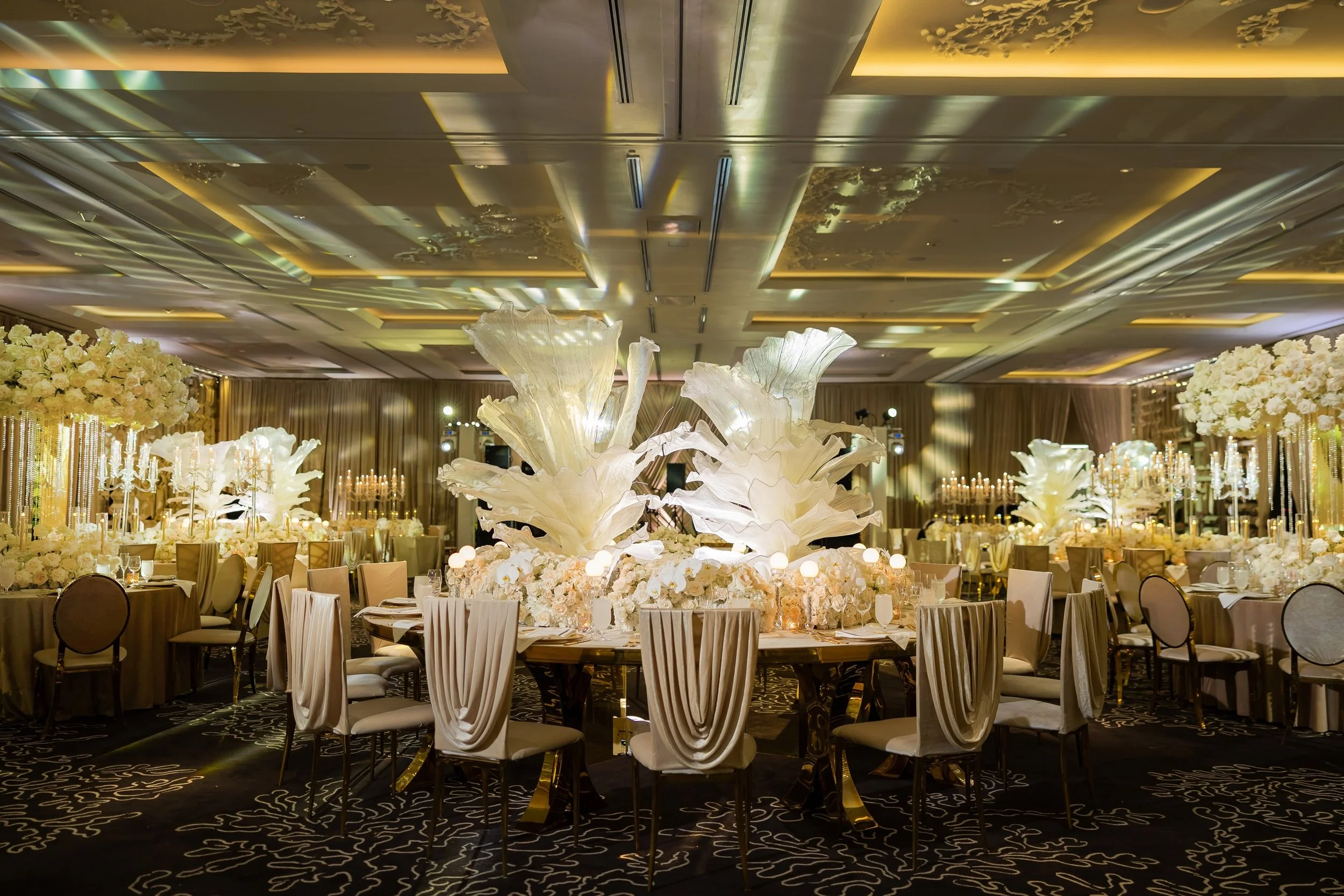 Where LOVE blossomed in every detail, creating a celebration of timeless romance. CAMILA&rsquo;S EVENTS @camilasevents 
Decor shot @rayantoniphoto
Venue @stregisbalharbour