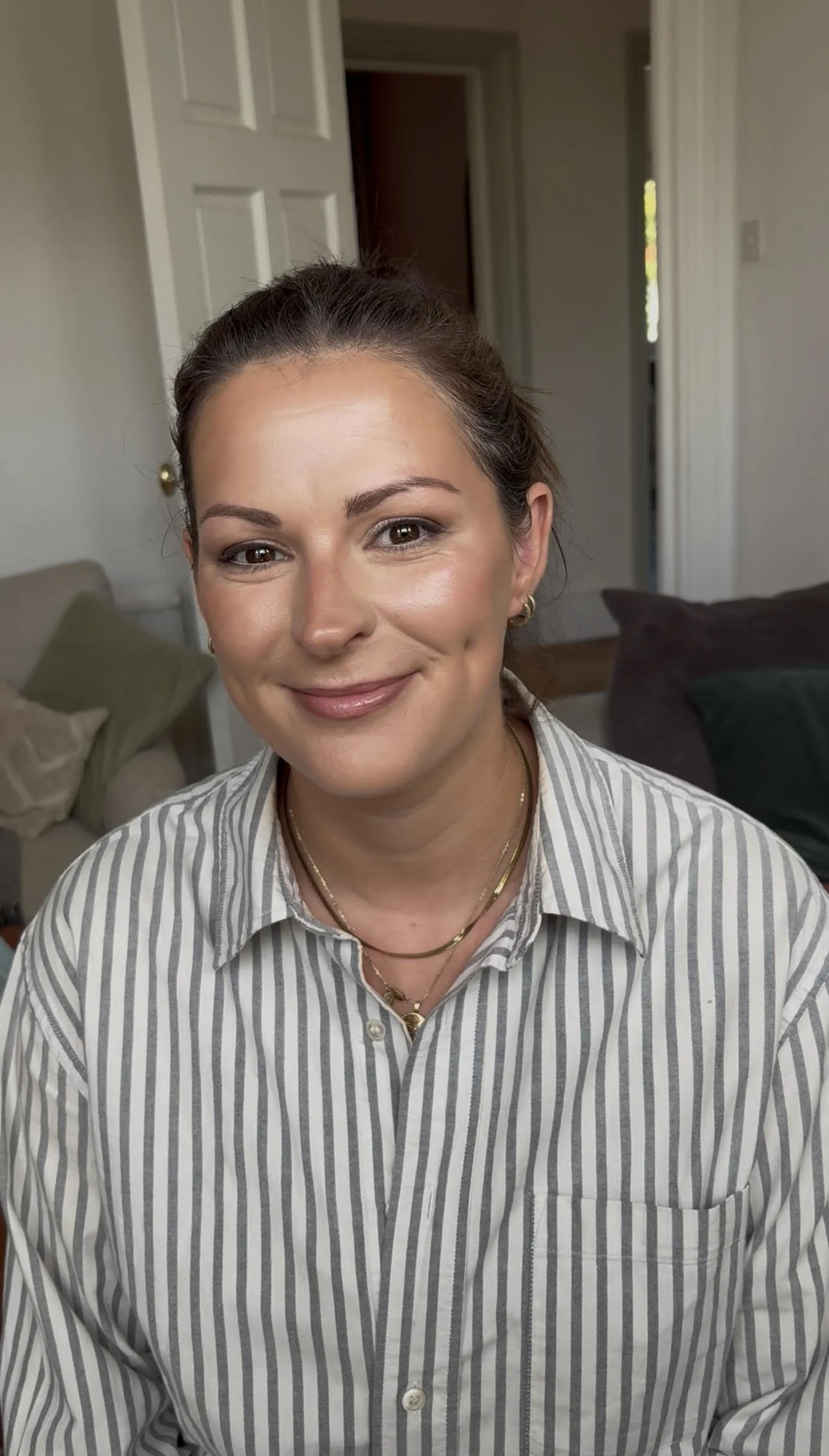Soft glam bridal trial