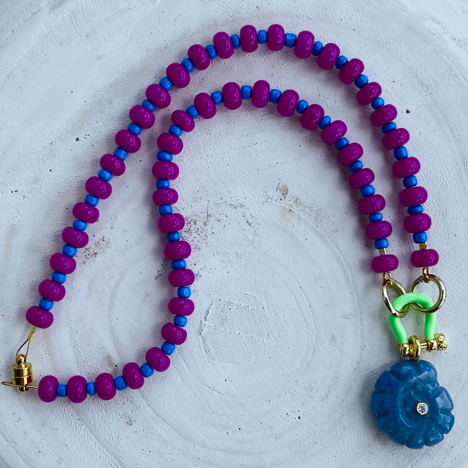 Flower Child Necklace 19"