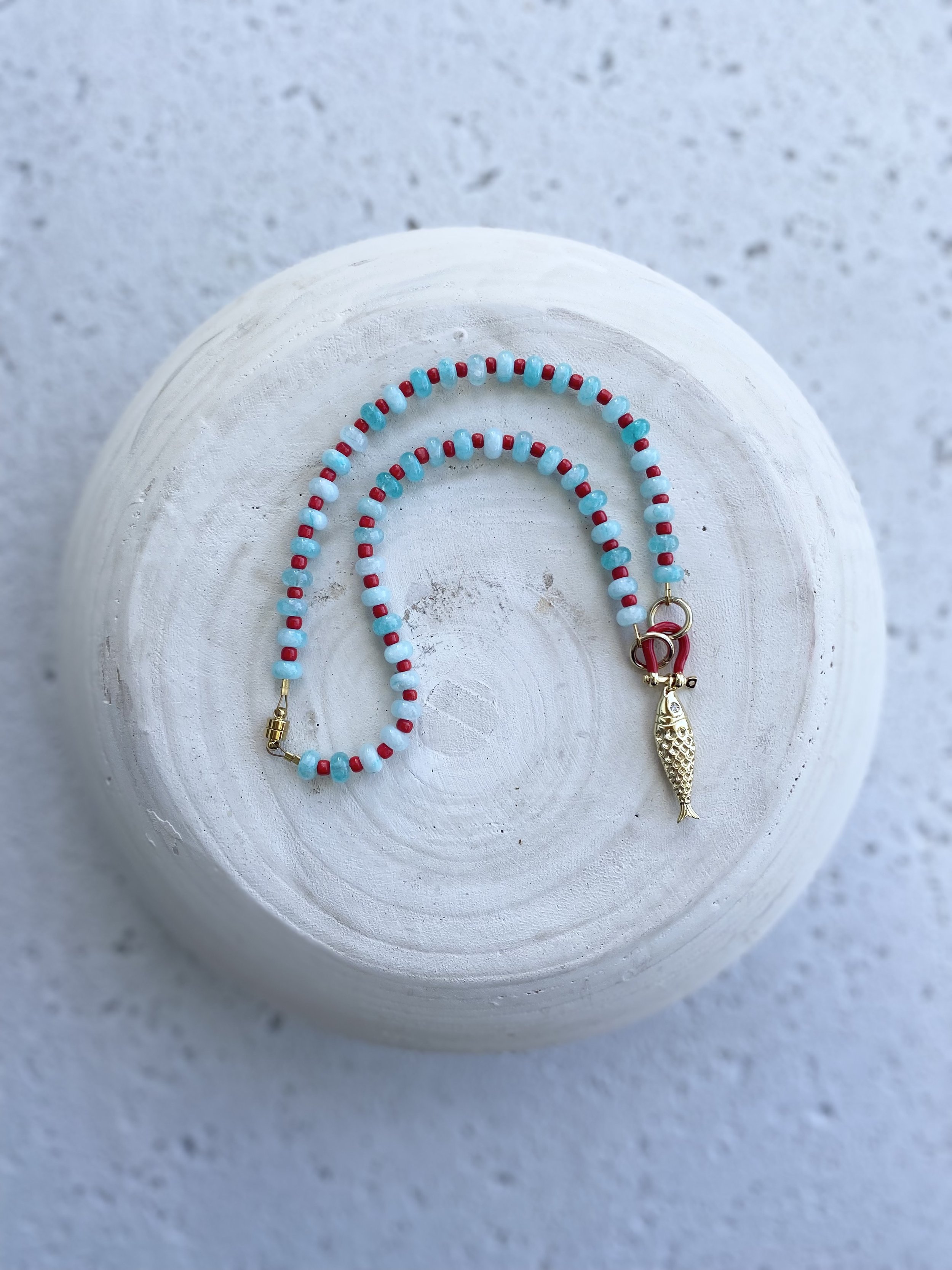 Saltwater Belle Necklace 17.5"