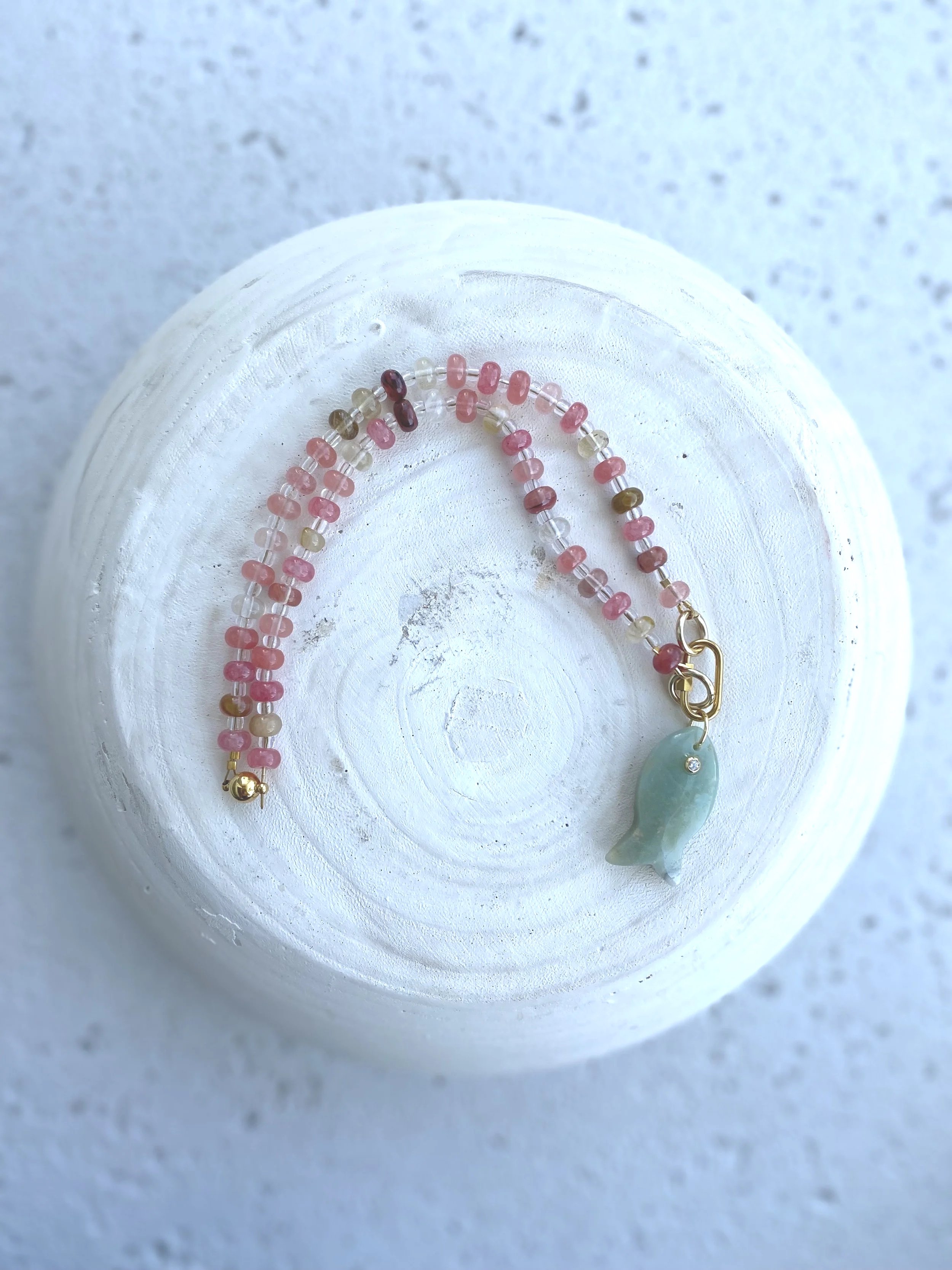 Rosewater Necklace 18"