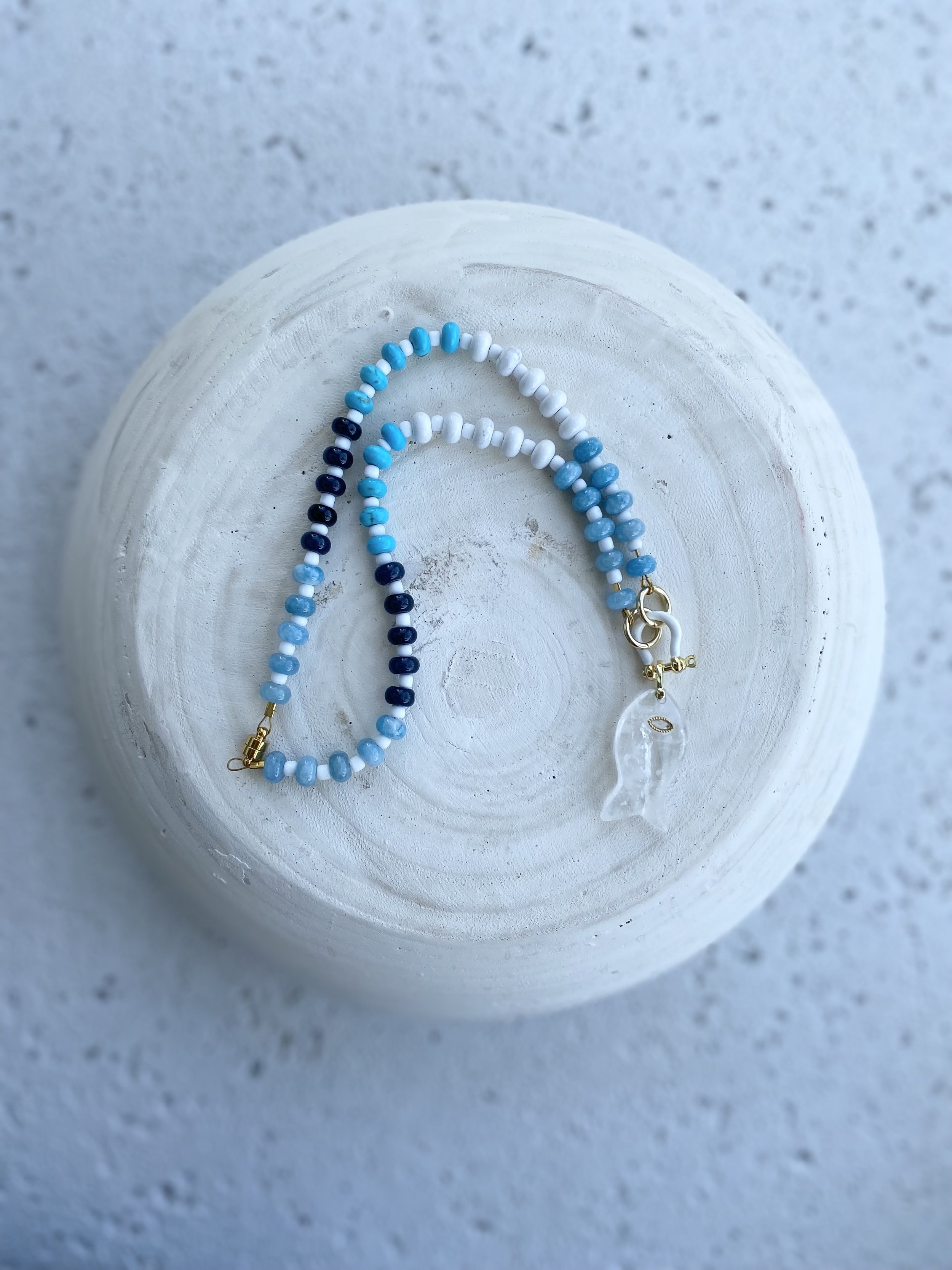 Ocean Kiss Necklace 18"