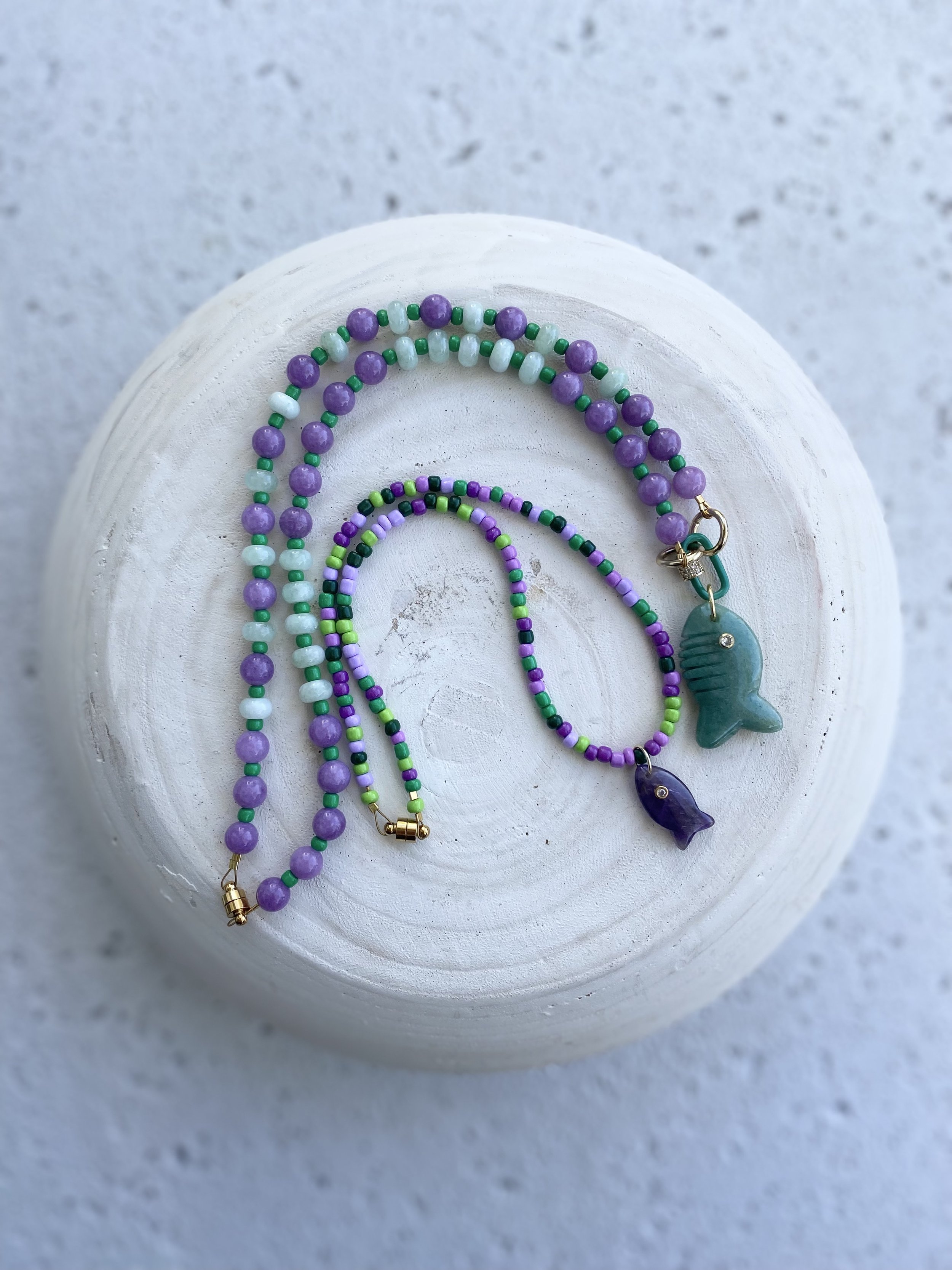Under the Sea Necklaces (Duo) 16" 22"