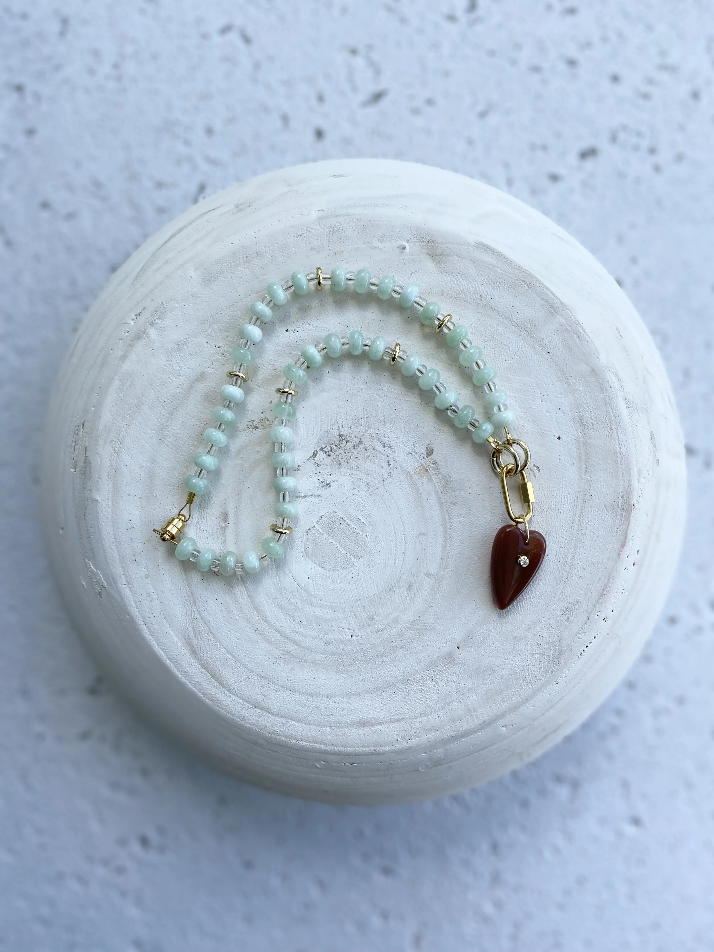 Love Letter Necklace 15.5"