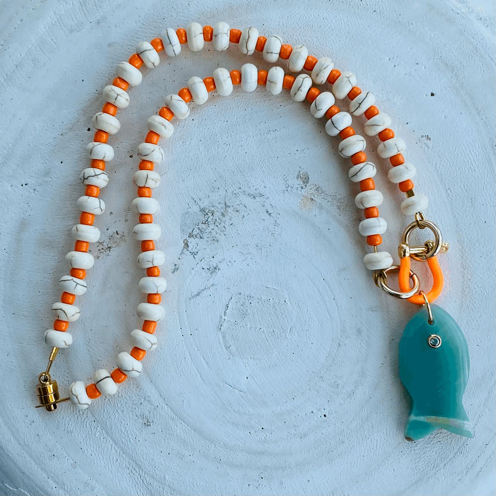 Sunset Tide Necklace 17"