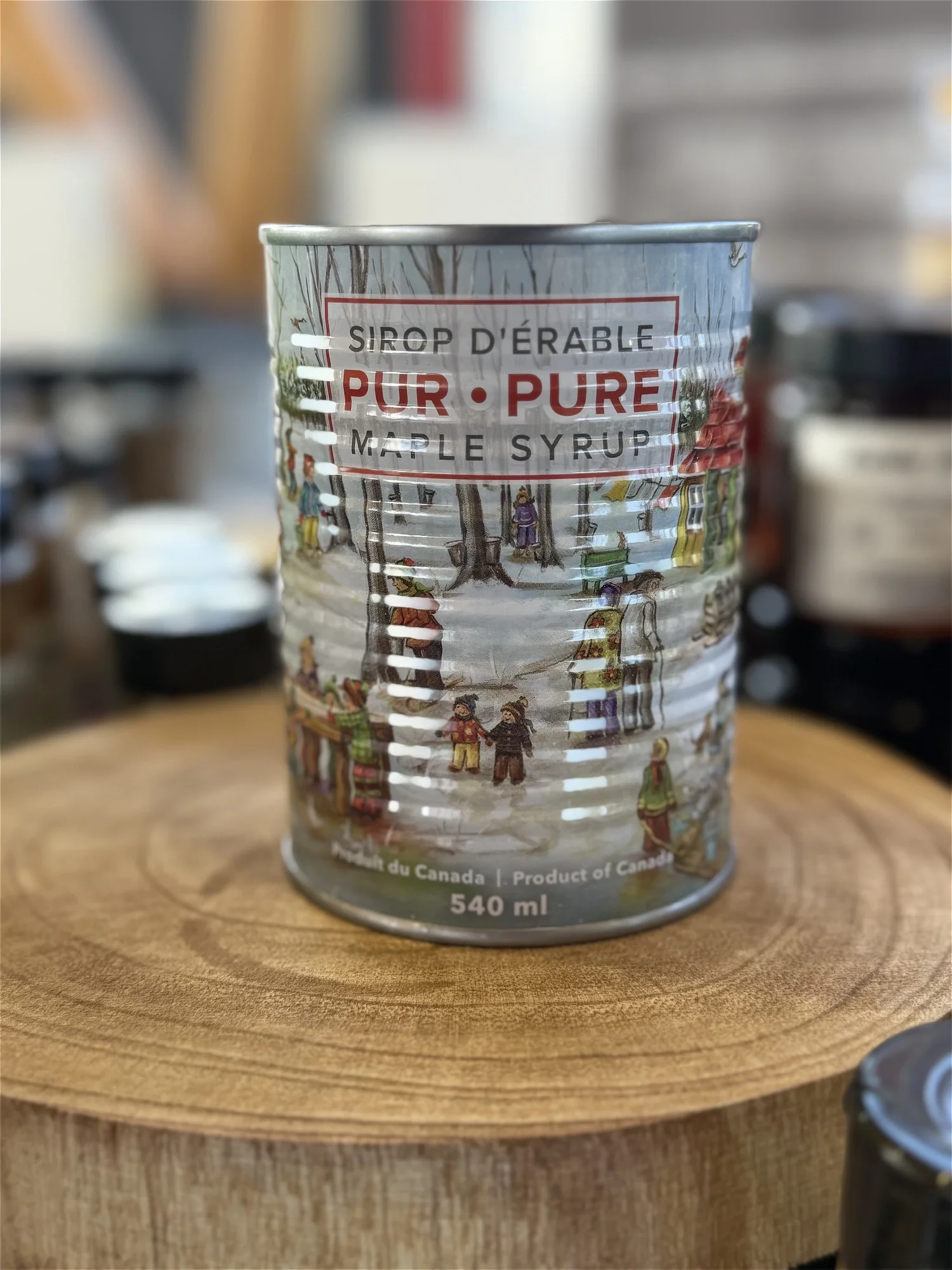 Sirop d'érable pur