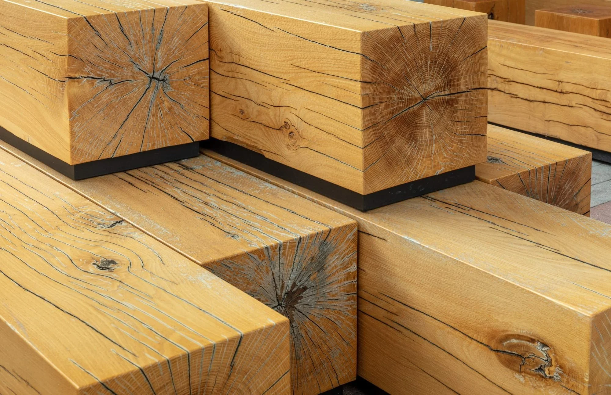 Custom pieces are playful and heavy, yet smooth to the touch.