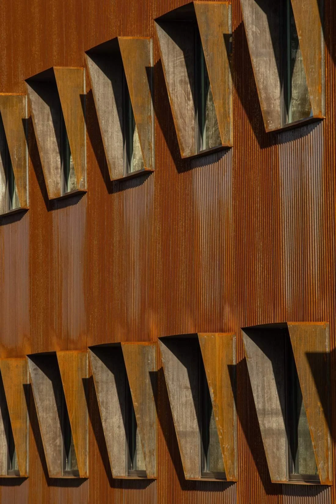 The patina strengthens the material and needs no coatings or sealants.