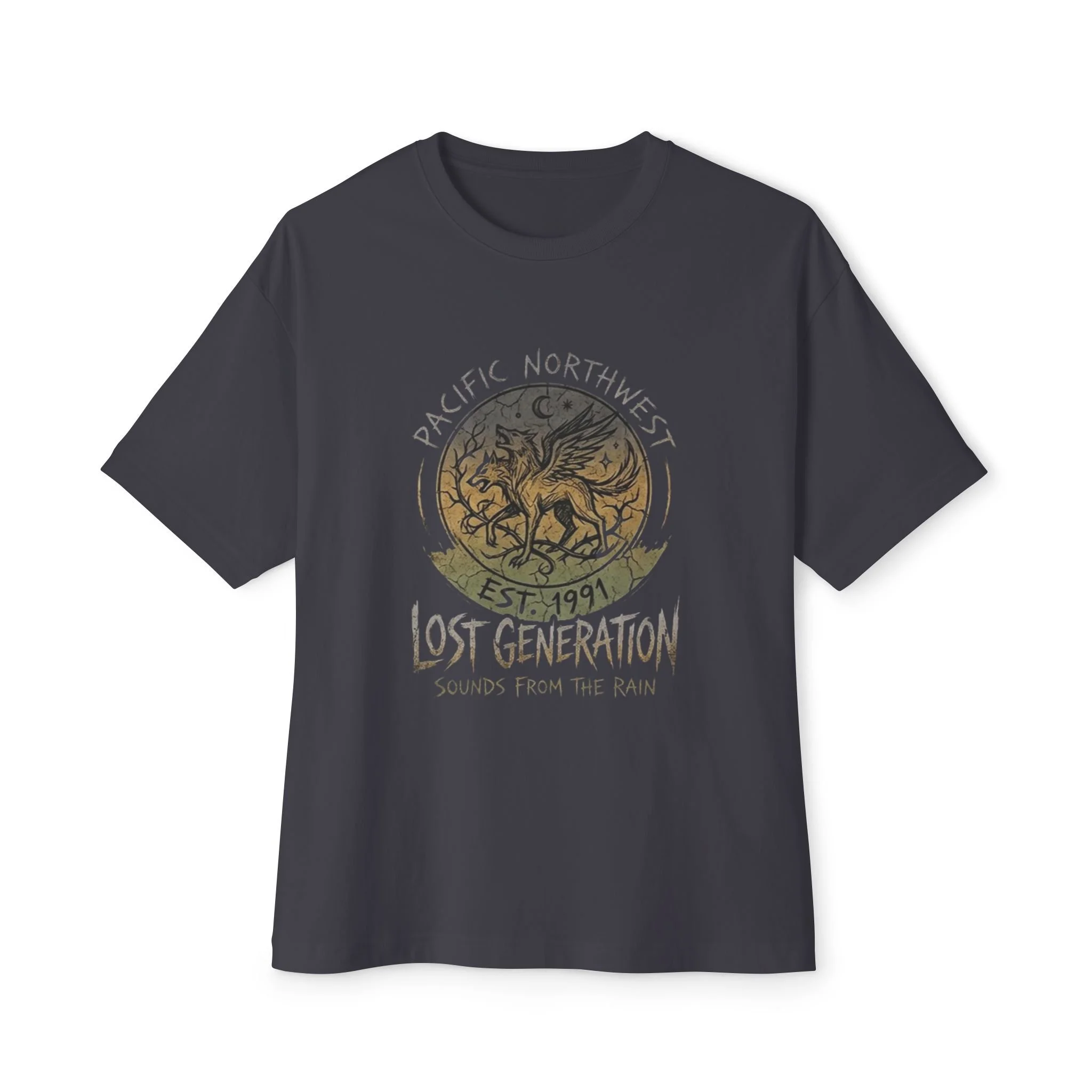 Lost Generation Pacific Northwest Tee — 'Sounds From The Rain' Graphic Shirt