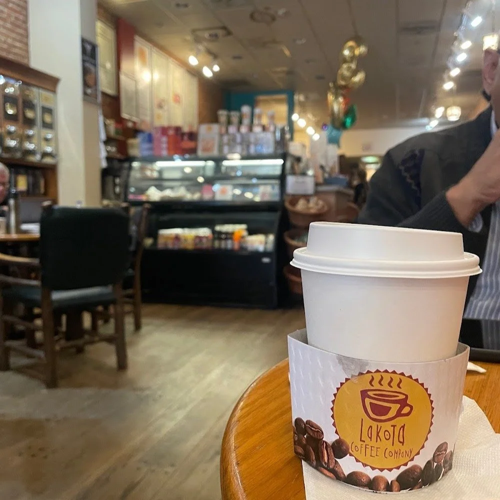 Need a study break? ☕ Lakota Coffee Company offers a cozy atmosphere and locally roasted coffee just a short drive away. 

 #LakotaCoffee #ColumbiaMO #StudySpot #StudentLifestyle #CampusLodgeColumbia