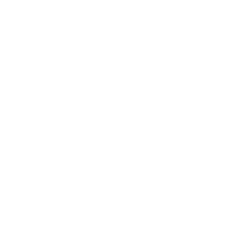 White paw print icon on a black background.