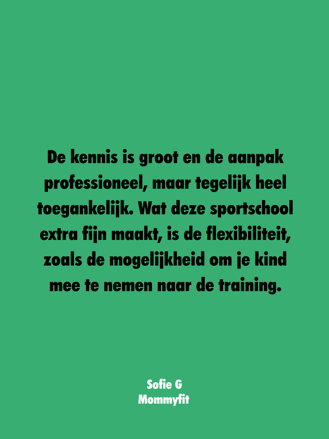 mommy fit review Bamboogym | De fysioboutique