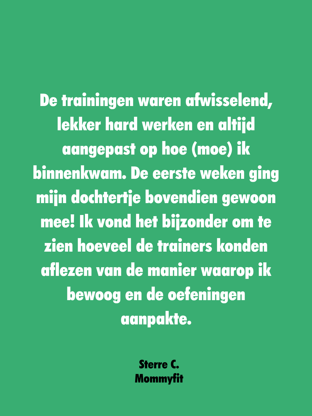 mommy fit review Bamboogym | De fysioboutique 12