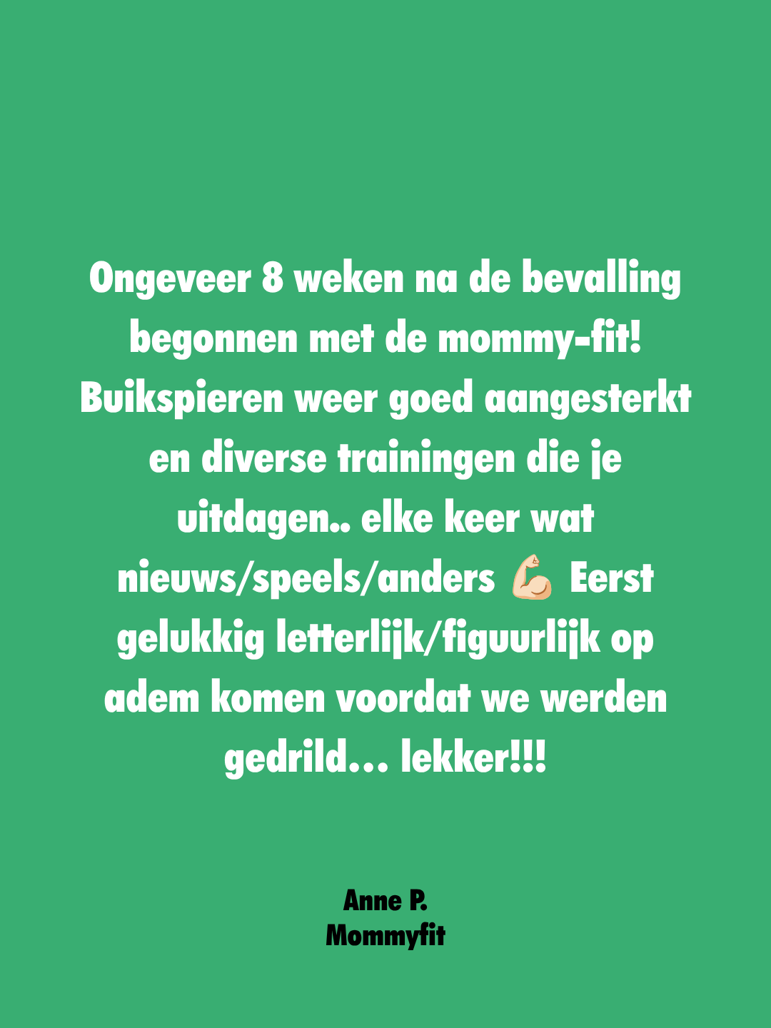 mommy fit review Bamboogym | De fysioboutique 10