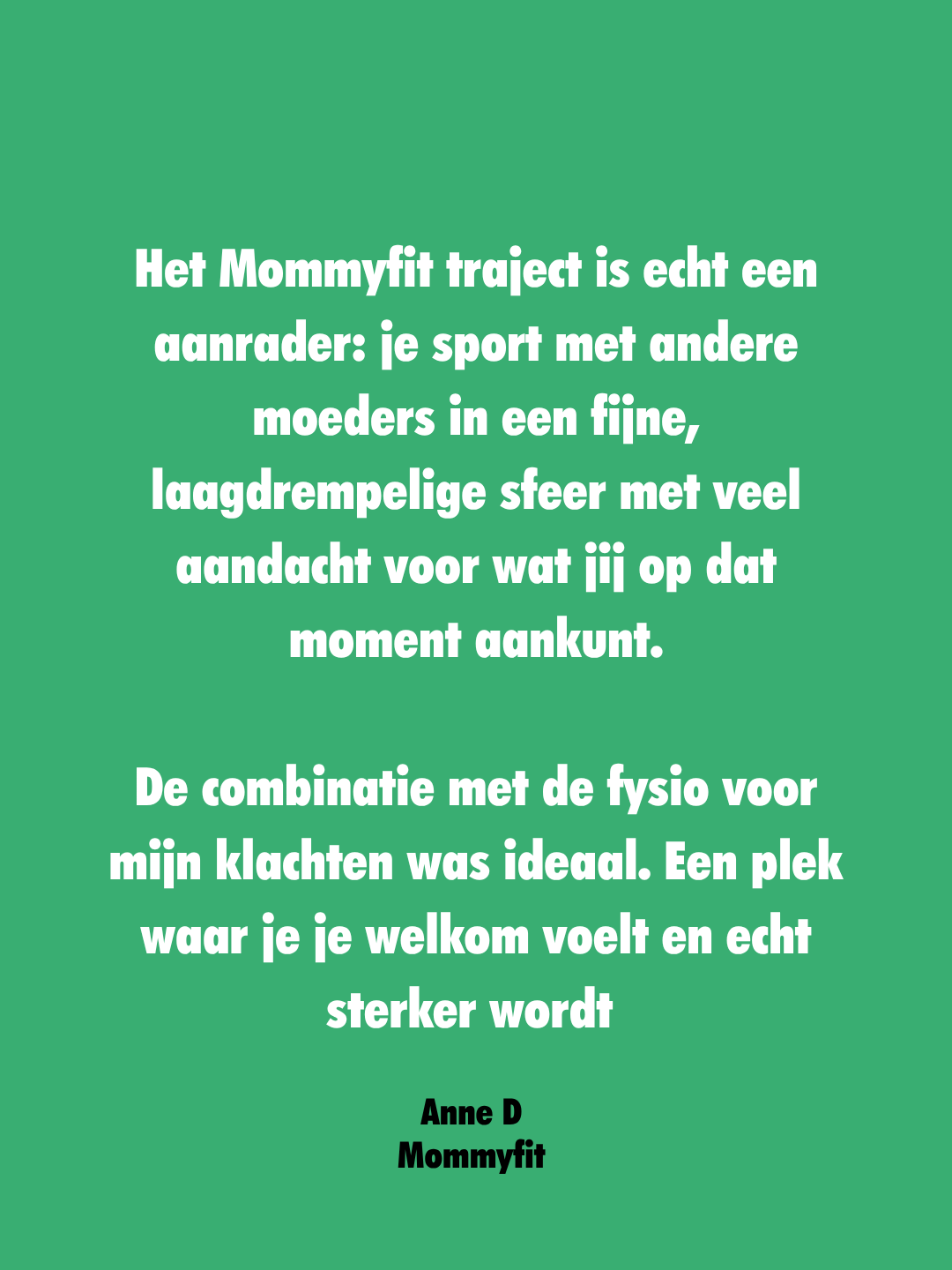mommy fit review Bamboogym | De fysioboutique 16