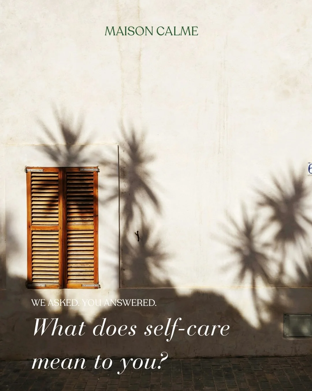 WE ASKED. YOU ANSWERED &mdash; thank you for sharing💙

Self-care can have so many faces.

We all experience different forms of self-care that make us feel nourished, energized, and more connected to ourselves.

Self-Care is no one-size-fits-all appr