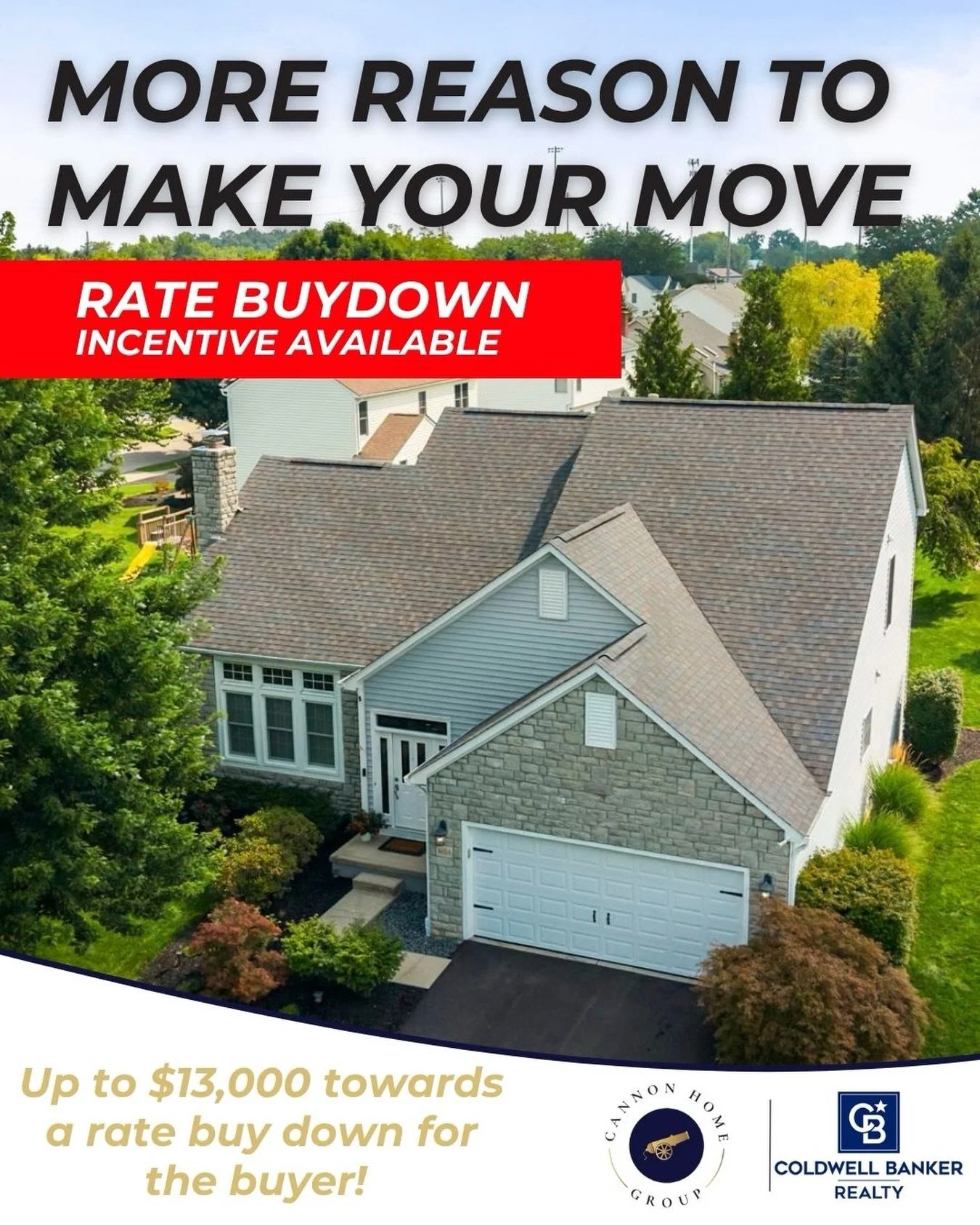 Your next move just got sweeter. 🏡

📍4154 Hoffman Farms Drive, Hilliard

Enjoy a first-floor primary suite, updated kitchen, soaring ceilings, and so many updates in a perfect location&mdash;PLUS up to $13,000 in Flex Cash!

Put the incentive towar