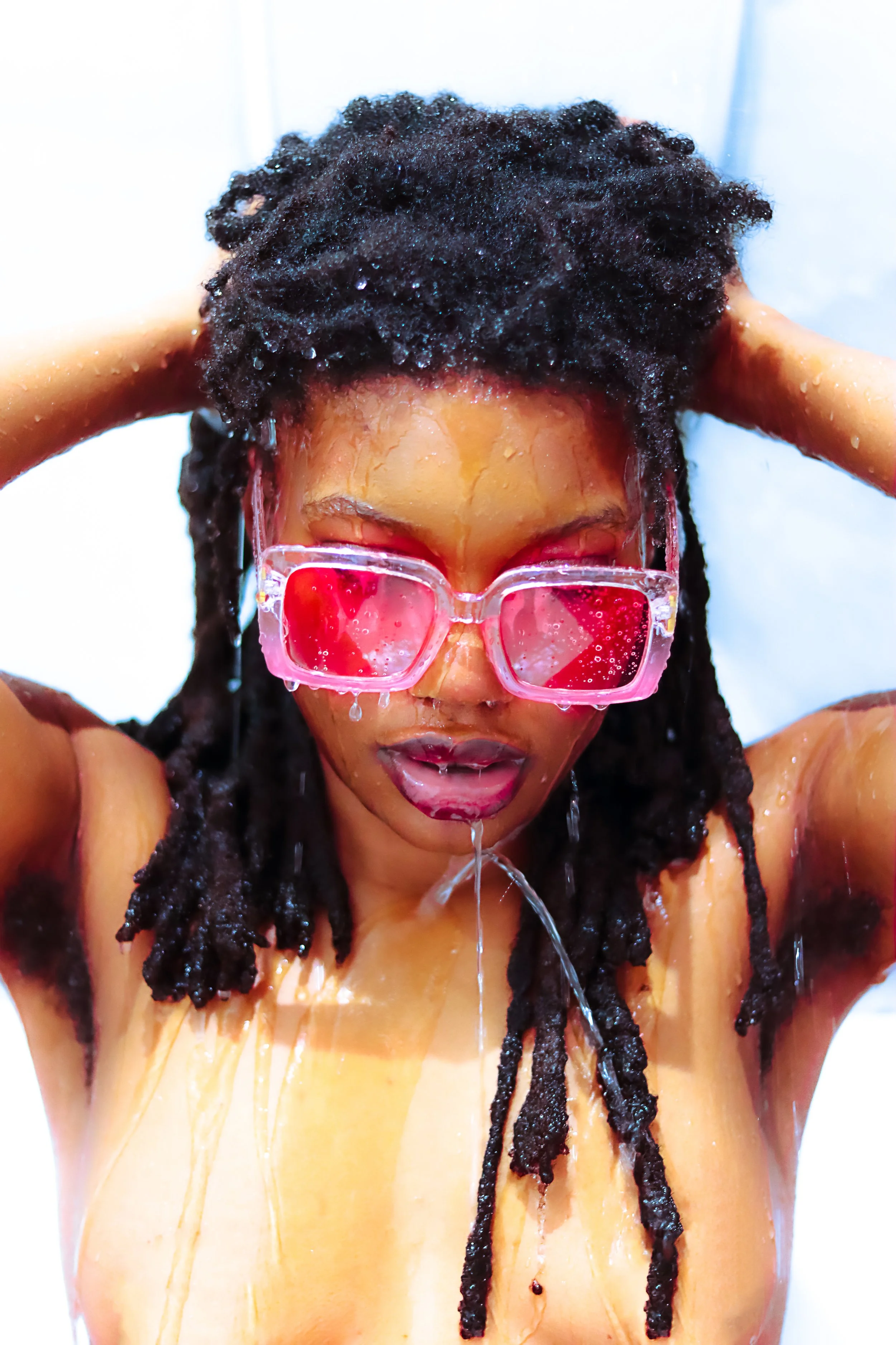 Sunglasses A3 Poster Back Cover