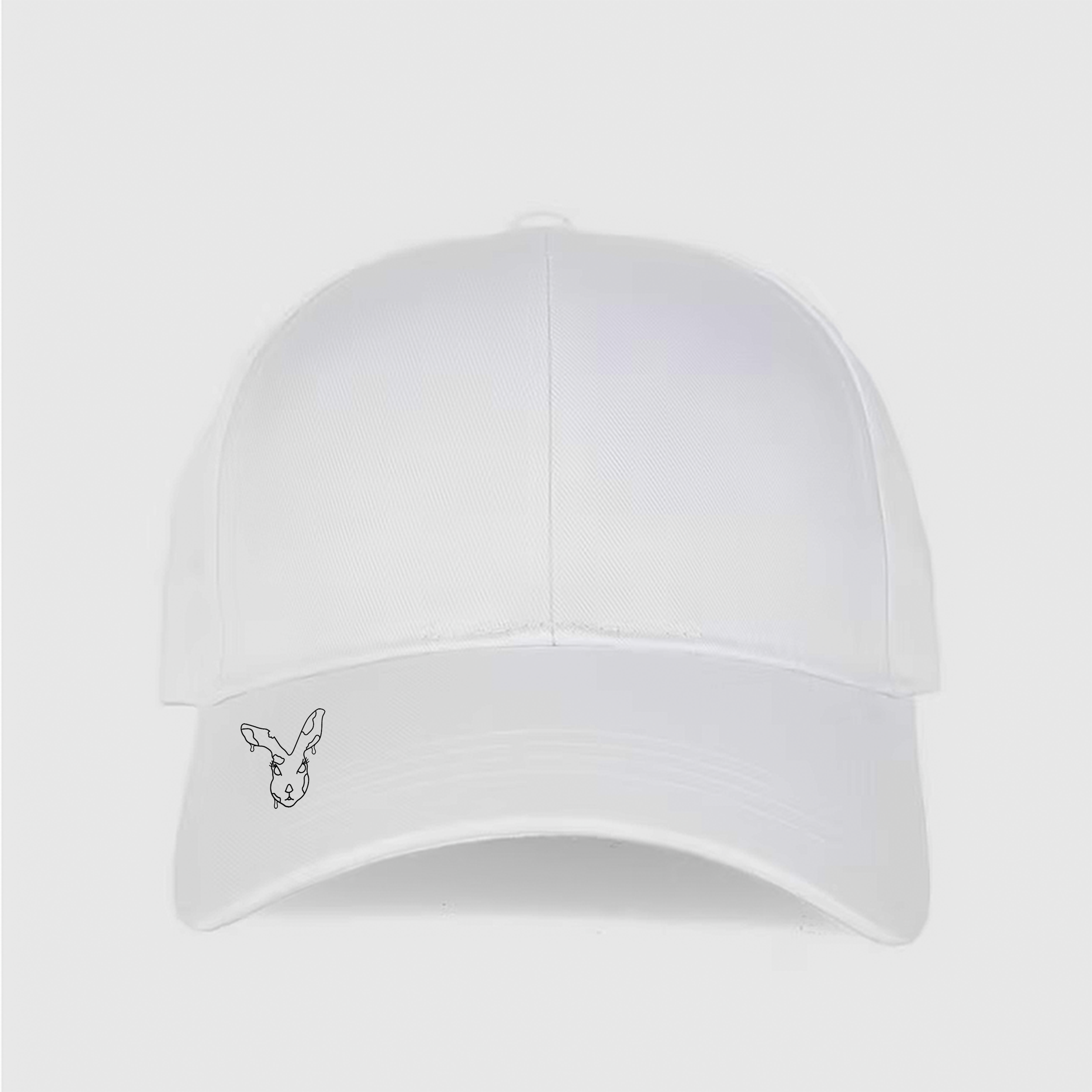 Bunny Baseball Cap White
