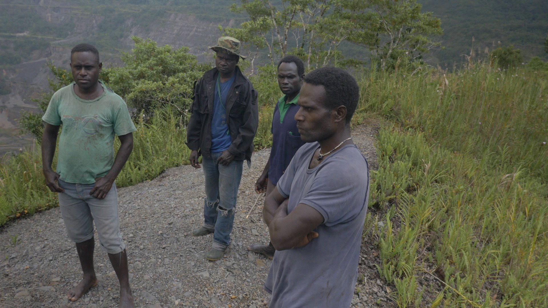 The Panguna Syndrome - villagers above mine.jpg