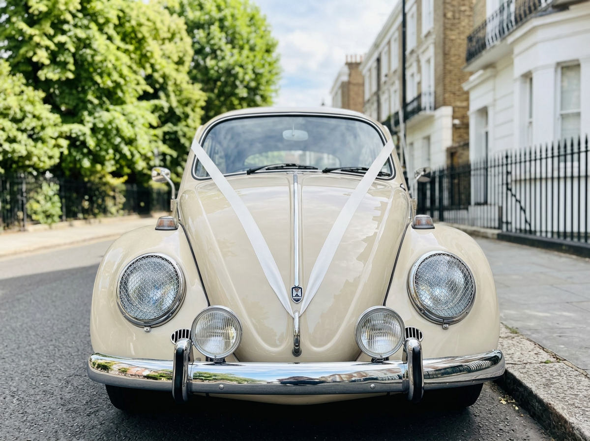Dot the VW Wedding car in London