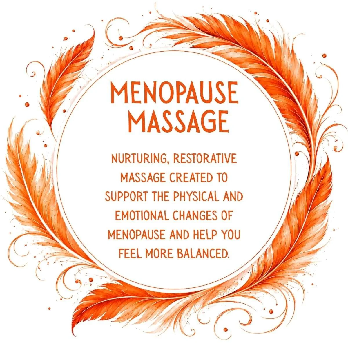 Menopause massage at Phoenix Mind Body Breathe in Long Sutton, providing restorative support through the physical and emotional changes of menopause.