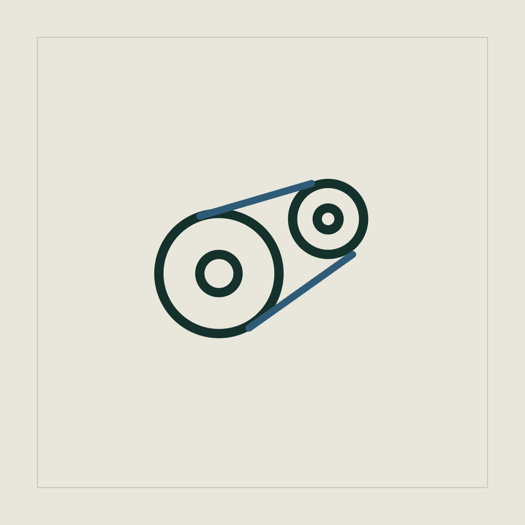 Serpentine belt & tensioner