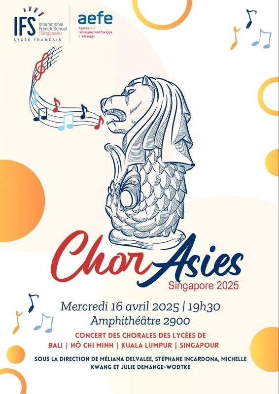Les élèves de la chorale aux ChorAsies 2025
