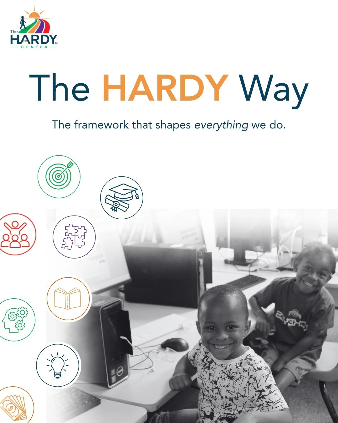 What does it mean to go from proficiency to purpose?

The HARDY Way is how we put that philosophy into practice. Through eight pillars, we intentionally develop the skills and dispositions students need to move beyond academic success and become conf