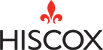 Hiscox logo with red fleur-de-lis above the company name