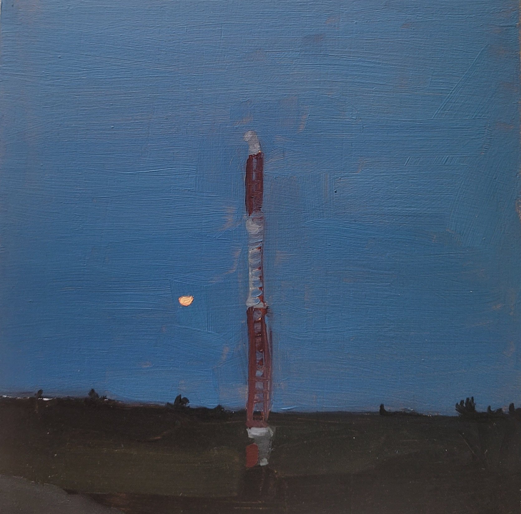 Manganese blue. #79 (07-08-25). On display and for sale at The Wilds.