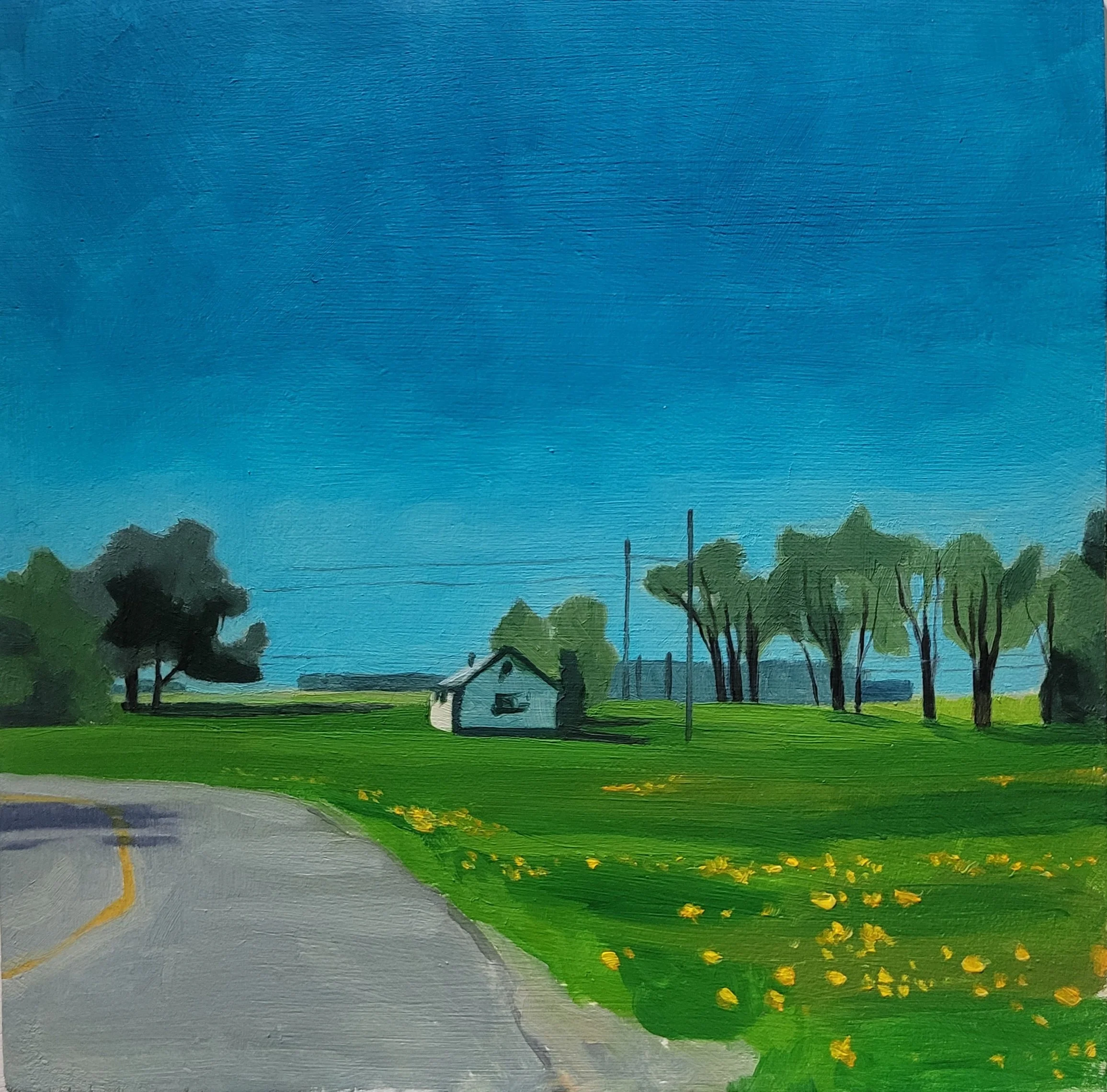 Building with the dandelions. #40 (18-06-24).

On display and for sale at The Wilds.