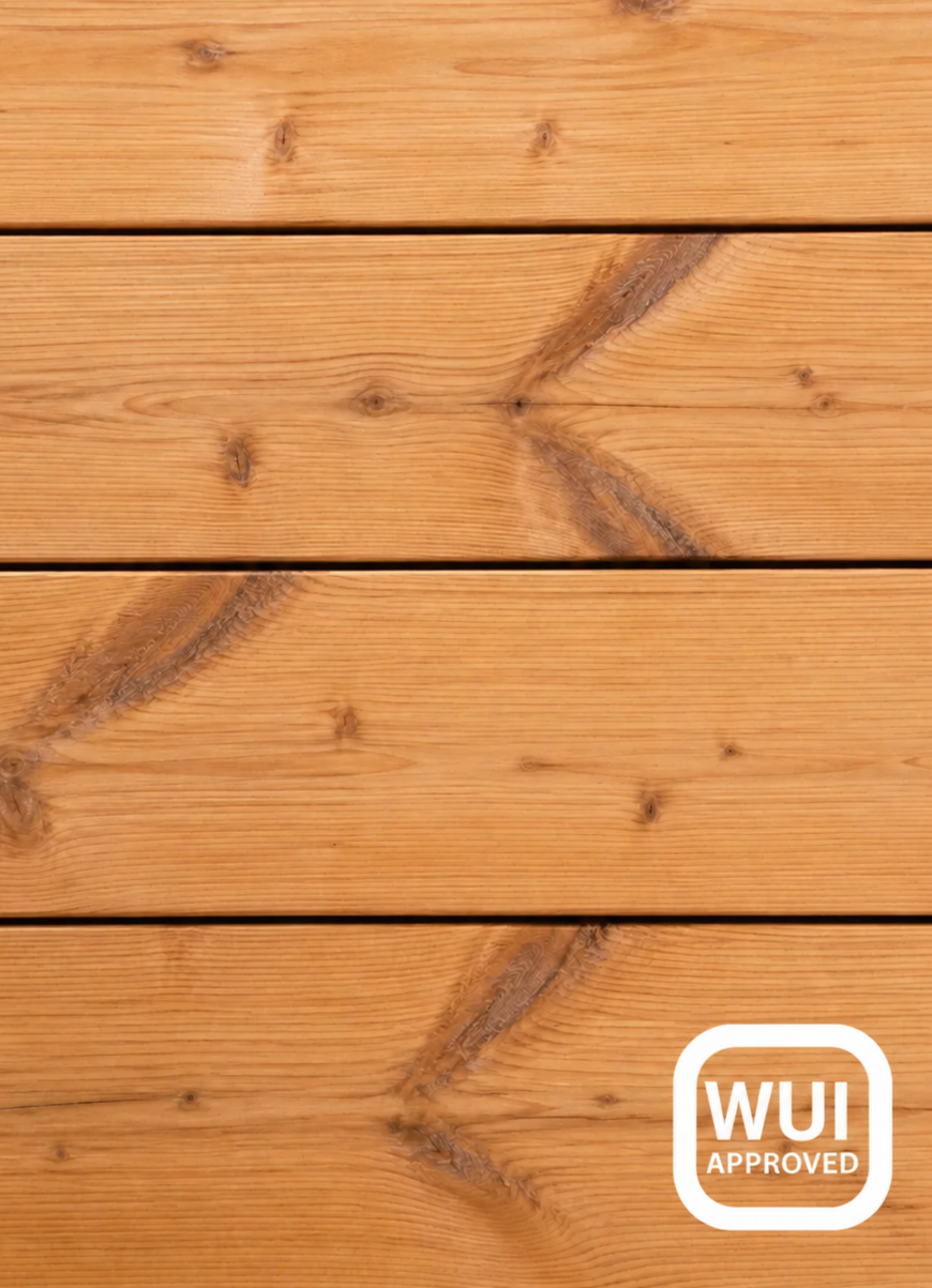Knotty European Pine
Thermo