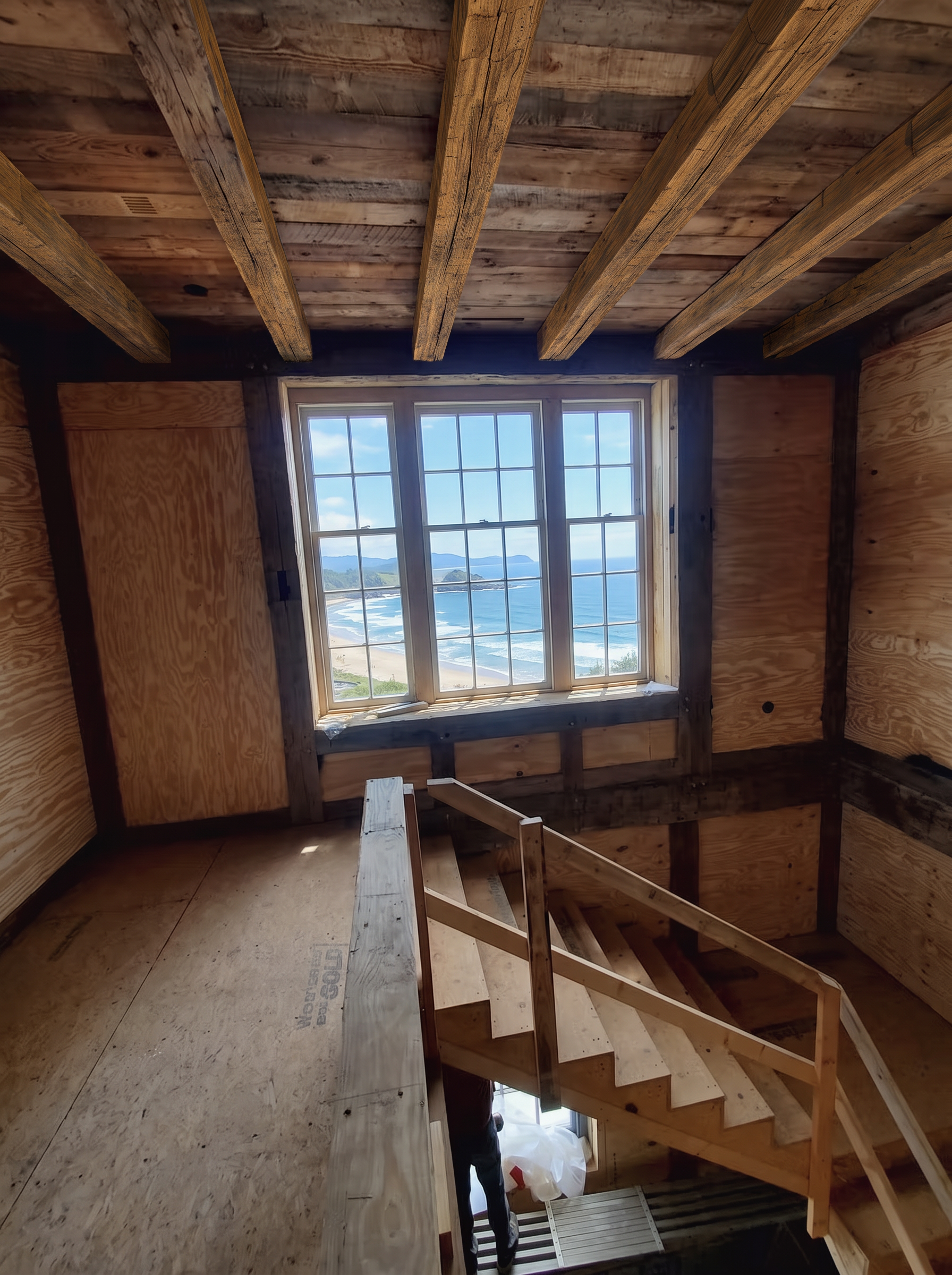 RECLAIMED HAND HEWN BEAM