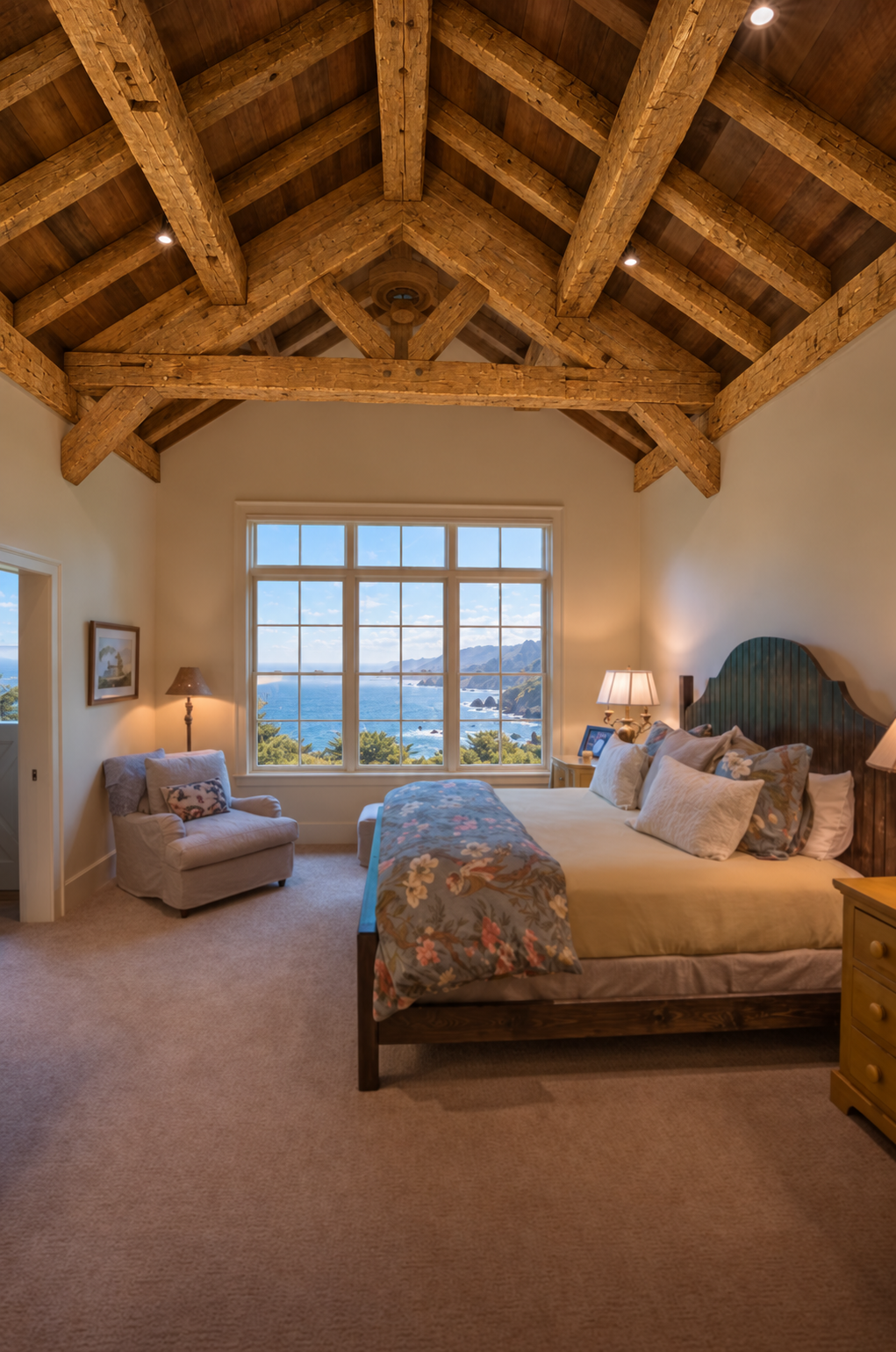 HAND HEWN BEAMS