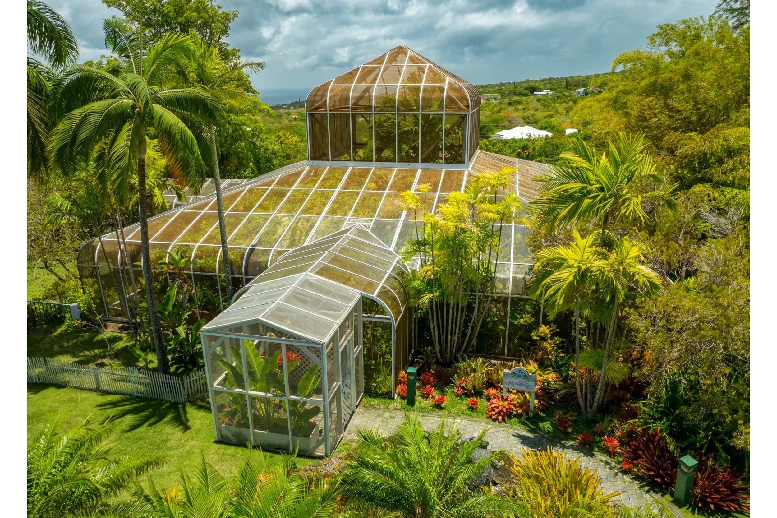 The Rainforest Conservatory Entrance