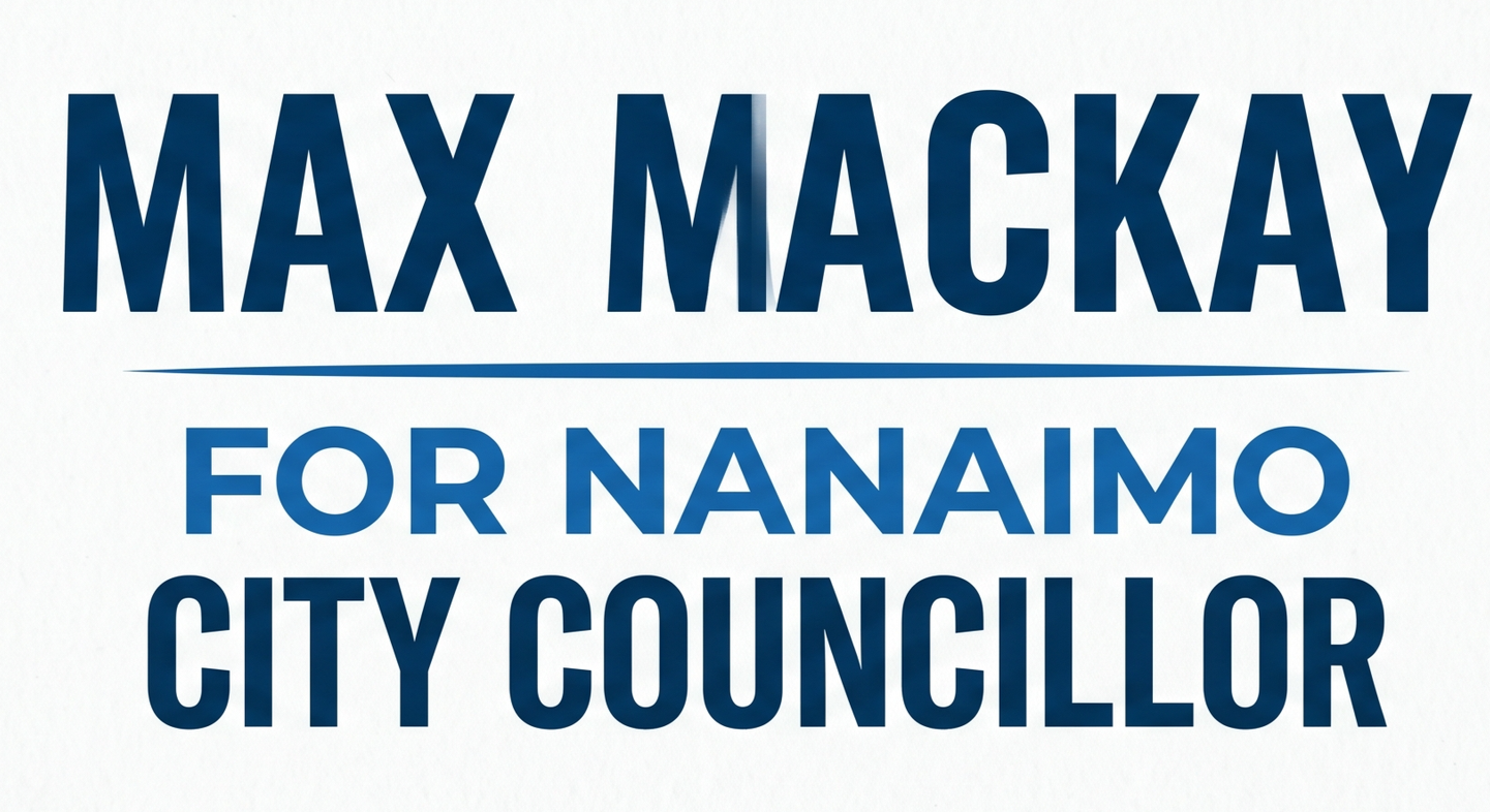 Max MacKay for Nanaimo City Councillor 
