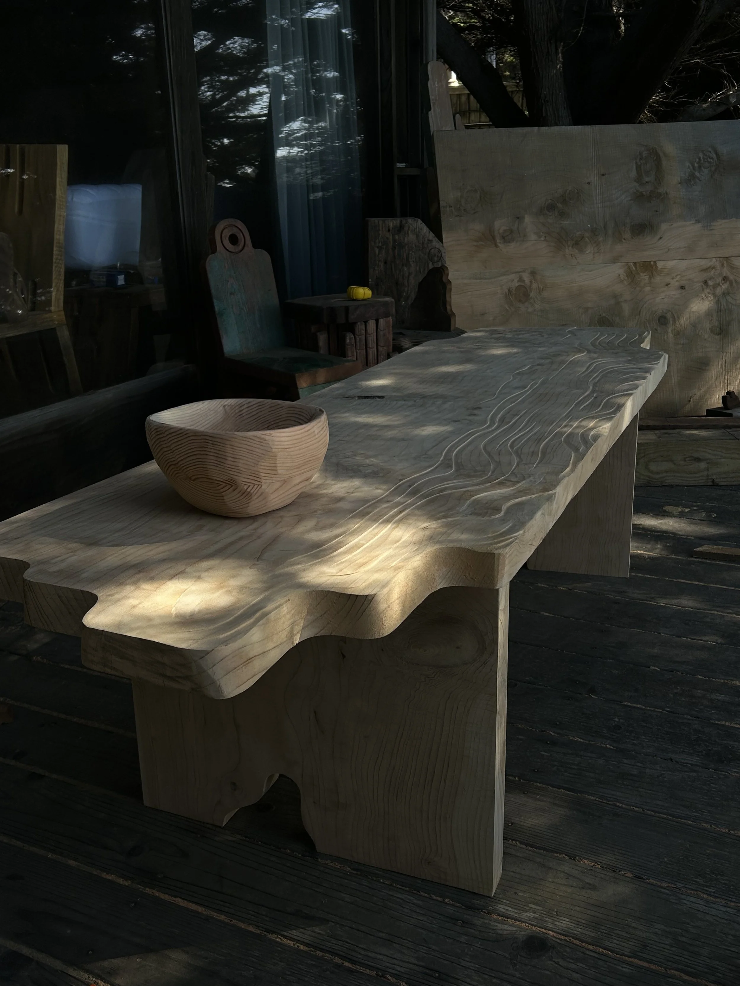 Bowl and Contour Bench, Cypress.jpeg