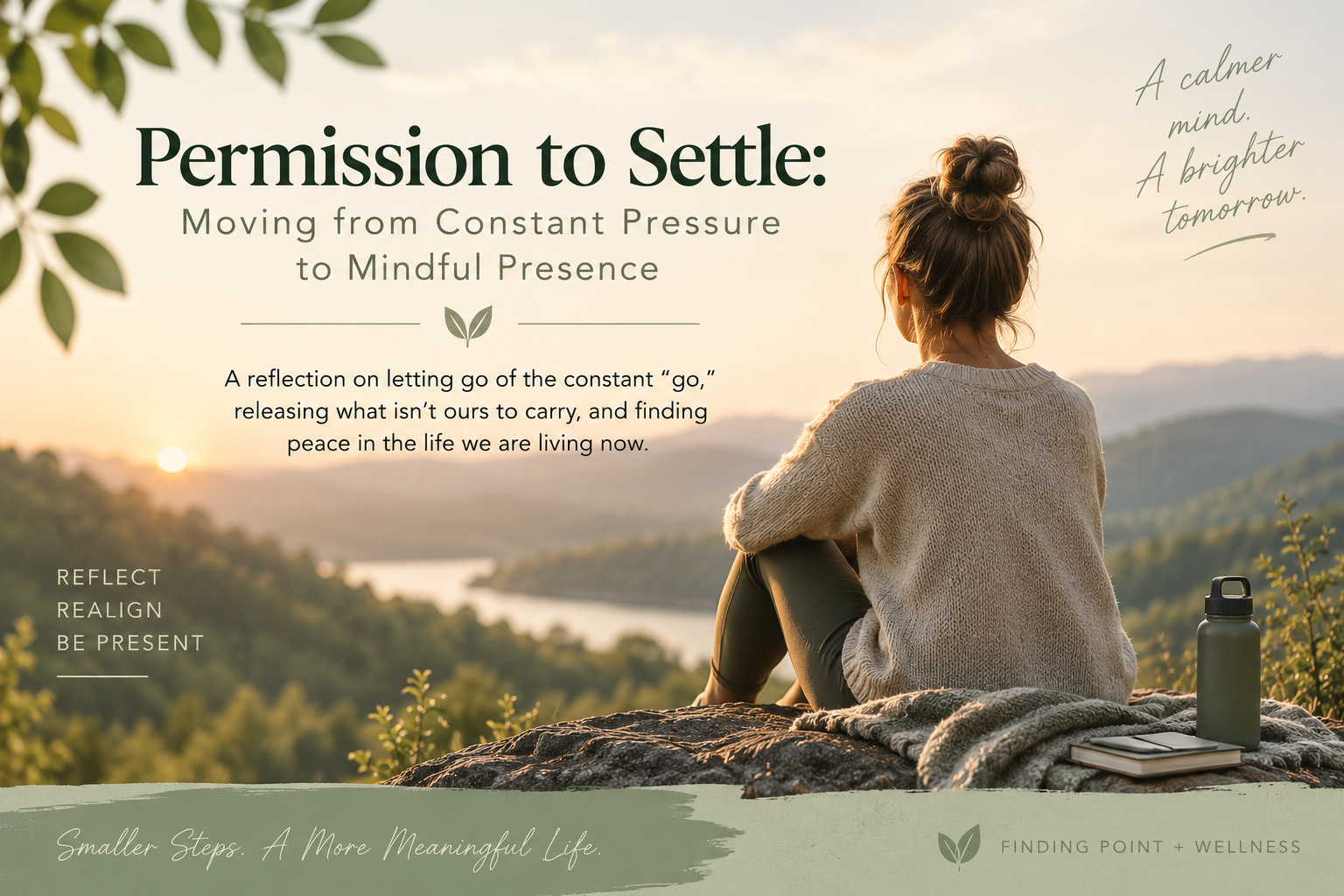 Permission to Settle: Moving from Pressure to Mindful Presence