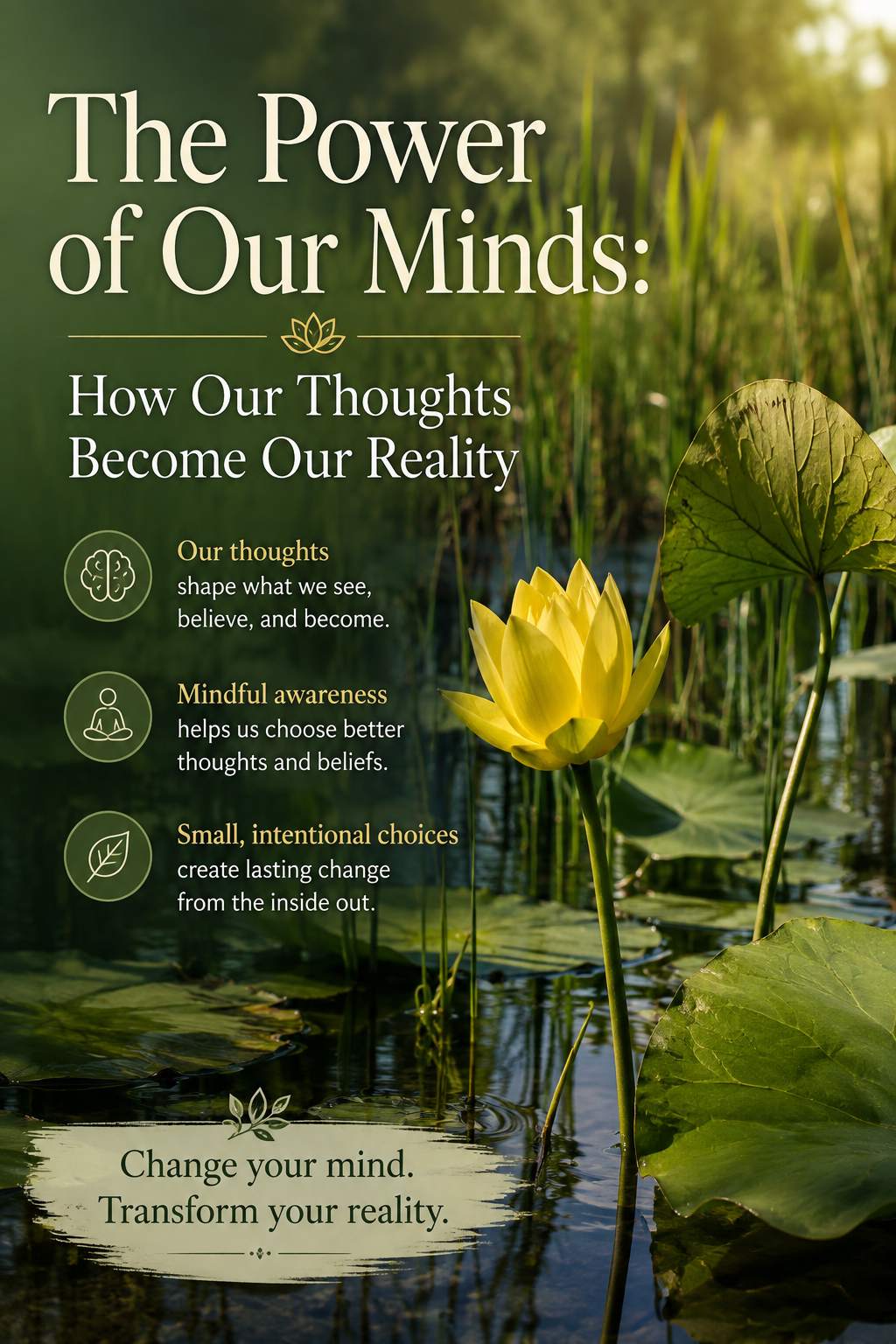 Infographic: The Power of Our Minds