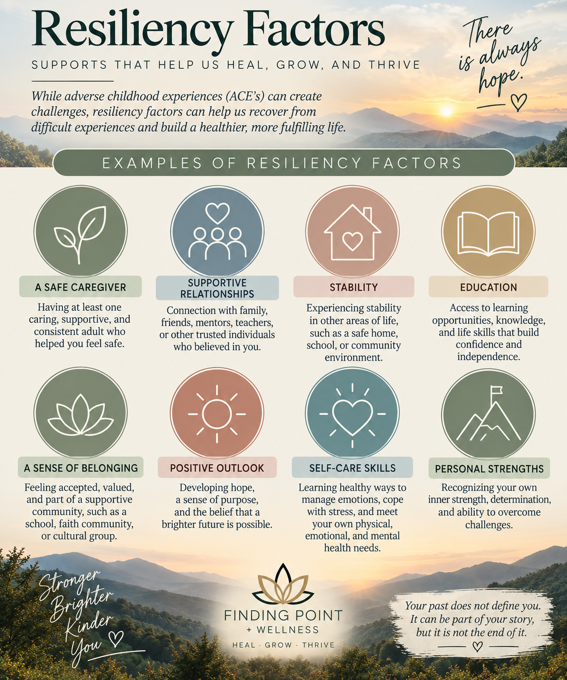 Examples of Resiliency Factors