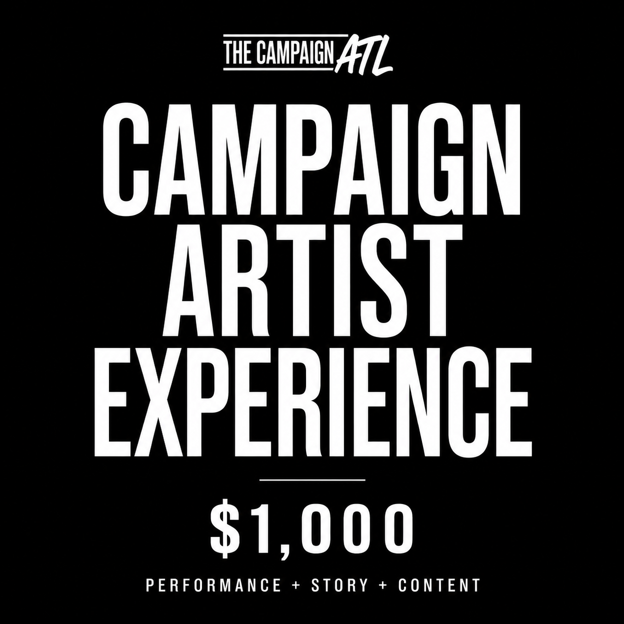 Campaign Artist Experience