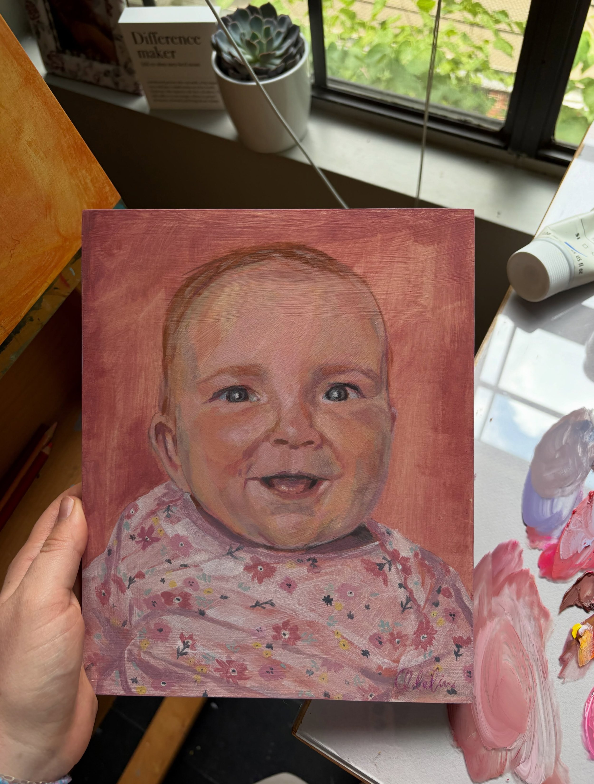 A cutie pie baby portrait!! Thank you for trusting me with this @nelliefilmphotographer 💗💗