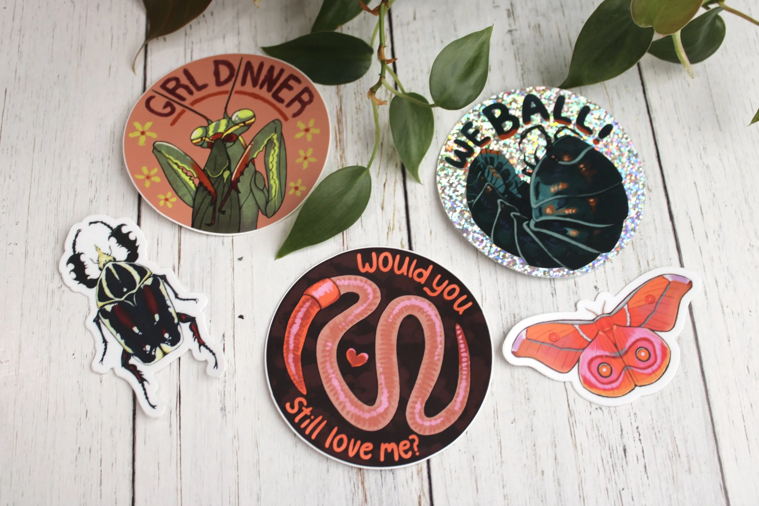 Bug Stickers