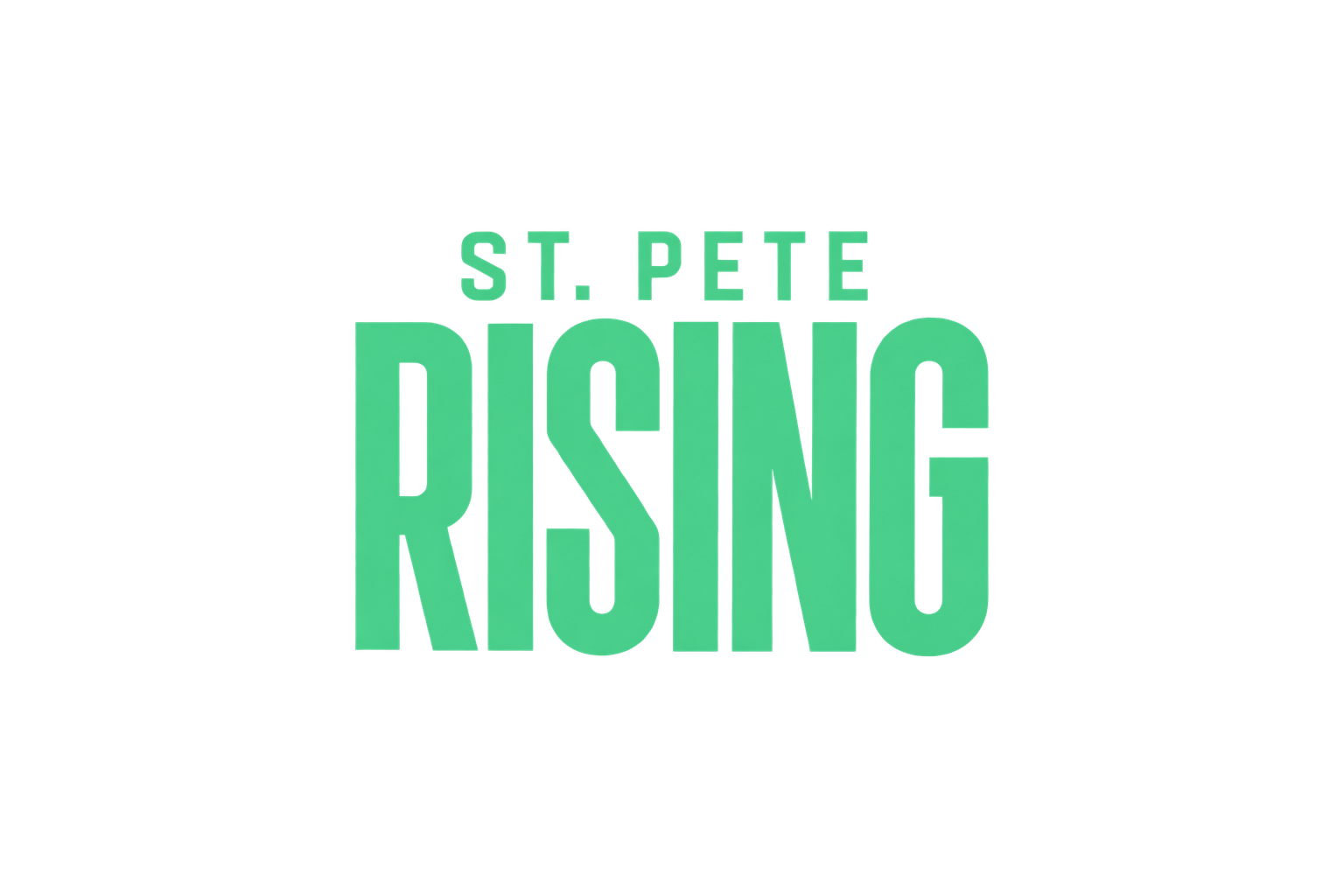 3D text with the words 'Sil Pote Rock' in green, stylized font against a black background.