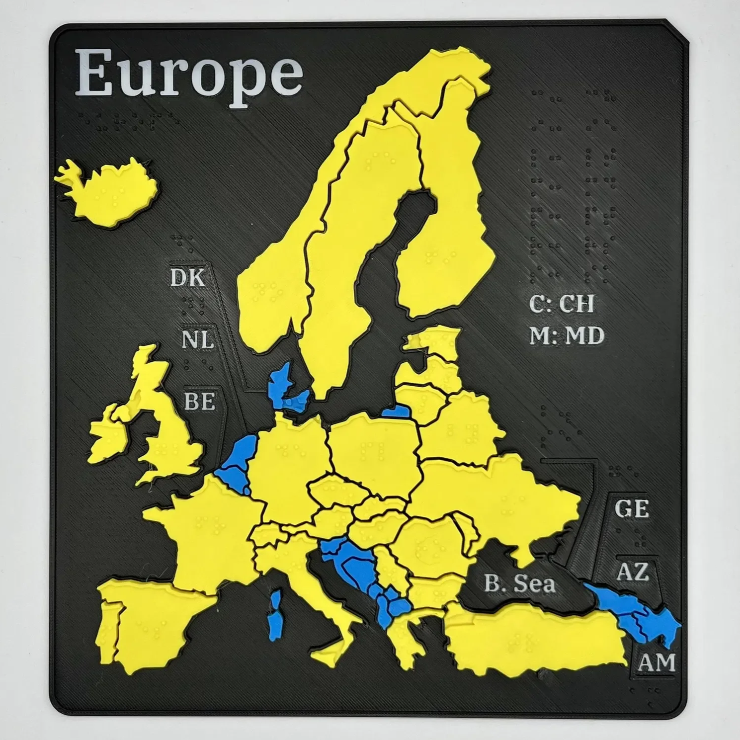 Europe Map Puzzle