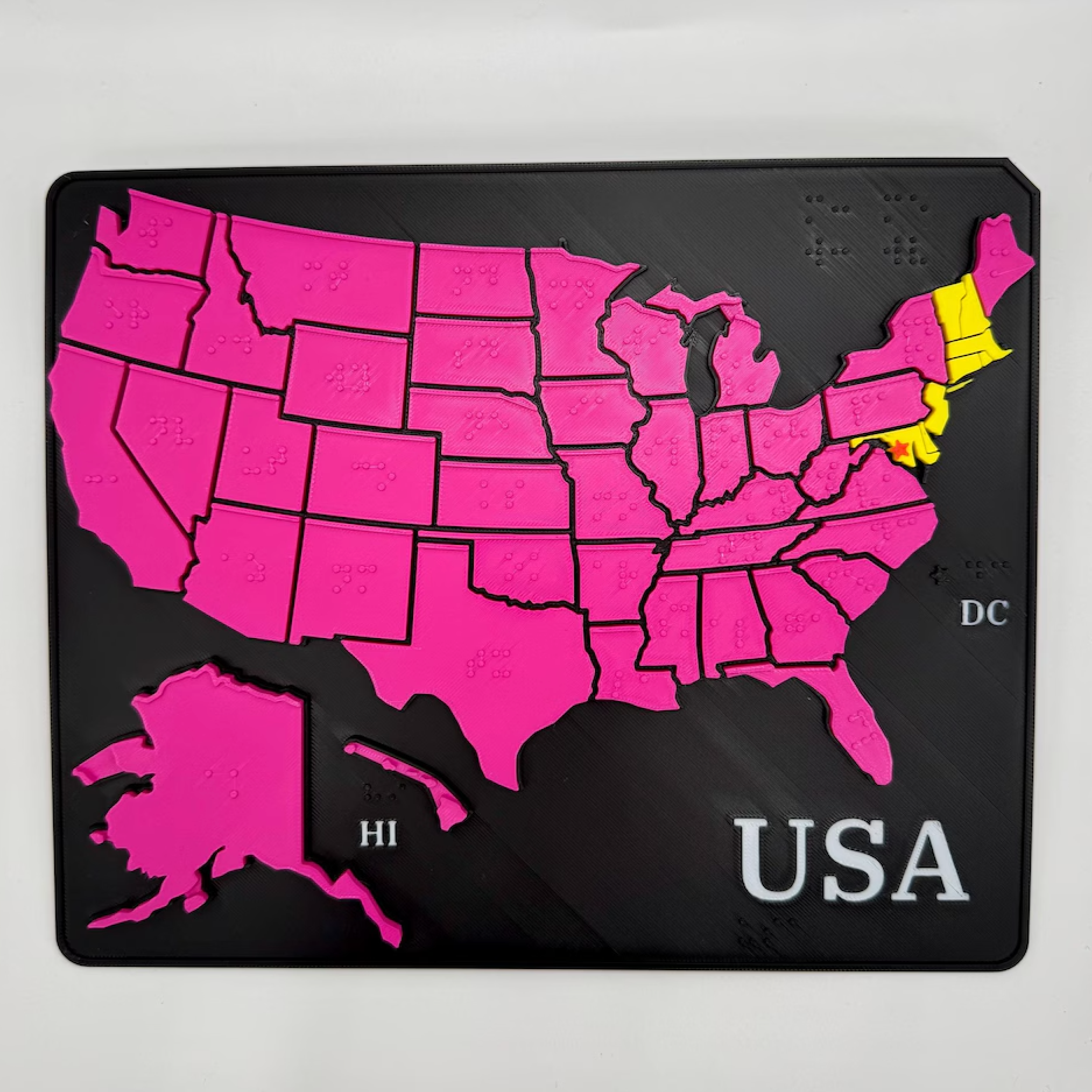 USA and Northeast Map Puzzle