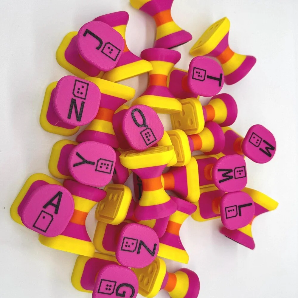 Braille Play Dough Stampers
